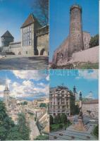 100 db MODERN díjjegyes szovjet utódállamok városképes lap / 100 modern Post-Soviet states town-view postcards