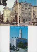 100 db MODERN díjjegyes szovjet utódállamok városképes lap / 100 modern Post-Soviet states town-view...