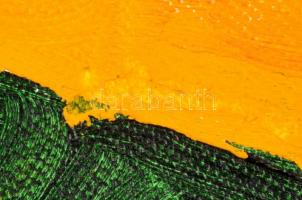 Szeift Béla (1944-2012): Furcsa lény. Olaj, vászon, jelzett (halvány), 20×20 cm