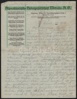 1921-1940 5 db fejléces szállodai levélpapír (Grand Hotel Korona, Hotel Regina, Hotel Imperial Wien,...