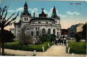 1916 Igló, Zipser Neudorf, Spisská Nová Ves; színház / theatre