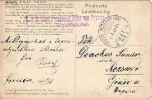 1917 Weltkrieg 1914-1916 - K.u.K. Inft.-Regt. Edler von Pokorny Nr. 25. Verlag K.u.K. Kmdo. der 27. ...