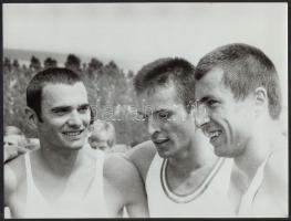 Öttusázók, pl. Balczó András, 3 db fotó, 18×24 cm