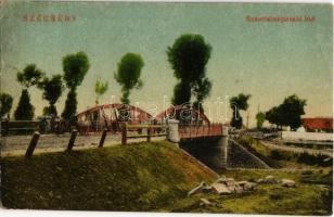 1931 Szécsény, Szentlélek pataki híd. Czobor János kiadása (EK)