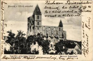 1905 Zsámbék, Műemlék templom a XIII. századból (EK)