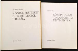 Tátrai Vilmos: Közép-Itáliai cinquecento festmények. Bp.,1983, Corvina. Kiadói foltos egészvászon-kö...