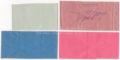 ~1930-1940. 4db klf bankjegy kötegelő pengő bankjegyekhez