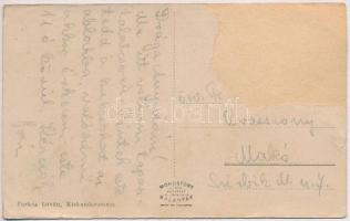 Kiskundorozsma, állami népiskola, vasútállomás  (Rb)