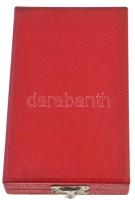 1964. "A Munka Érdemrend" ezüst fokozata, zománcozott Br kitüntetés szalagon, miniatűrrel ...