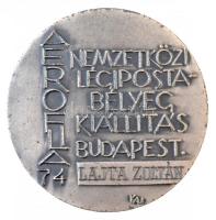 Kiss Nagy András (1930-1997) 1974. "Budapest Aerofila 74 / Nemzetközi Légiposta Bélyegkiállítás...
