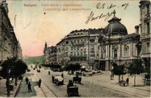 1907 Budapest XIII. Lipót körút, Vígszínház. Taussig A. 8054. (fl)