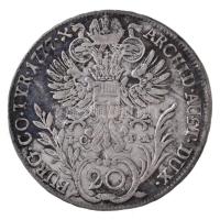 Ausztria 1777IC-FA 20kr Ag "Mária Terézia" (6,45g) T:2- patina, kis ü.
Austria 1772IC-FA ...