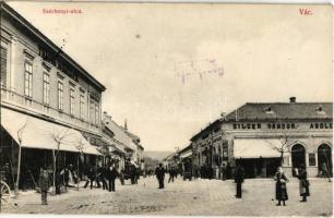 1909 Vác, Széchenyi utca, Zilzer Sándor üzlete. Kiadja B. M. és Társa (EK)