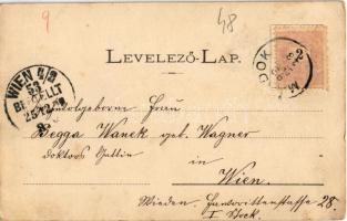 1899 Mándok, Református templom, Római katolikus templom, Mándok és Vidéke községi hitelszövetkezet ...