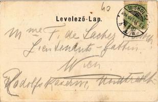 1904 Miskolc, Városház tér, piaci árusok (EK)