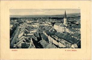 1910 Kassa, Kosice; látkép. W. L. Bp. 6201. / general view (EK)