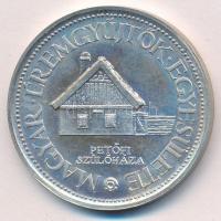 Lapis András (1942-) 1981. "10 éves a Kiskőrösi Csoport / Petőfi szülőháza" jelzett Ag eml...