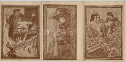 Debrecen, Hotel Angol Királynő szálló - képeslapfüzet 6 lappal + füzetecske (ázott / wet damage)