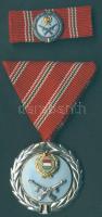 1963 Szolgálati érdemérem eredeti dobozban igazolvánnyal és adományozó oklevéllel