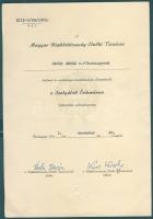 1963 Szolgálati érdemérem eredeti dobozban igazolvánnyal és adományozó oklevéllel