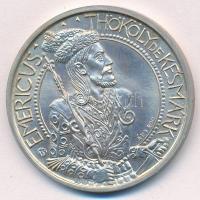 Tóth Sándor (1933-) 1985. "MÉE Hajdú-Bihar Megyei Szervezete / Thököly Imre" jelzett Ag em...