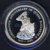 Belize 1993. 2$ Ag "Erzsébet-40. koronázási évforduló" T:PP Csak 10.000db!