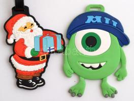 Figurás csomagnévjegycímke, vegyesen, jó állapotban, 30 db