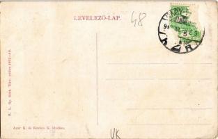 1912 Beregszász, Berehove; Attila utca, kilátás a szőlőkre. W. L. Bp. 6094. Kiadja Auer K. és Kovács...