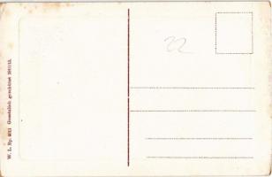 Fiume, Rijeka; Via del Molo / utcakép, piaci árusok, rakpart. W. L. Bp. 4011. / street view, market ...