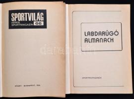 Vegyes könyvtétel, 3 db: 

Lakatos György-Peterdi Pál: Sportvilág '66. Képes sportmagazin. Bp...