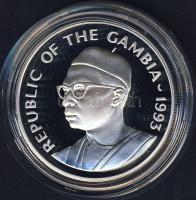 Gambia 1993. 20D Ag "Erzsébet-40. koronázási évforduló" T:PP Csak 10.000db!