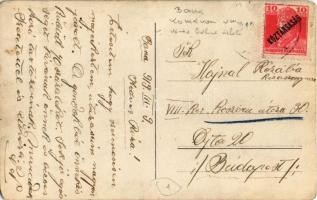 1919 Bana (Komárom), Vörös Bálind üzlete. photo (fl)