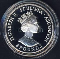 St.Helena & Ascension 1993. 2Ł Ag "Erzsébet-40. koronázási évforduló" T:PP Csak 10.000db!