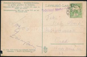 Dobsina, Dobschau; Nyári korcsolyázás a dobsinai jégbarlangban, jégünnep, belső. Fejér Endre kiadása...