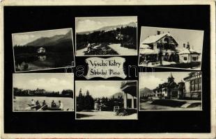 Tátra, Tatry; Csorba-tó, tél / Strbské pleso / lake, winter