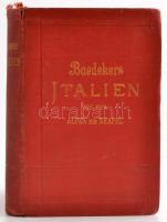 Karl Baedeker: Italien von den Alpen bis Neapel. Kurzes Reisehandbuch. Leipzig, 1908, Verlag von Kar...