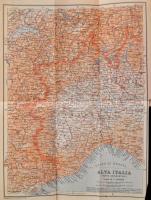 Karl Baedeker: Oberitalien mit Ravenna, Florenz und Livorno. Handbuch für Reisende. Leipzig, 1911, V...