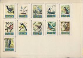 327 db klf francia + 494 klf USA gyufacímke szépen feldolgozva érdekességekkel