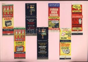 327 db klf francia + 494 klf USA gyufacímke szépen feldolgozva érdekességekkel