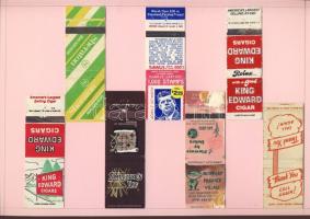 327 db klf francia + 494 klf USA gyufacímke szépen feldolgozva érdekességekkel