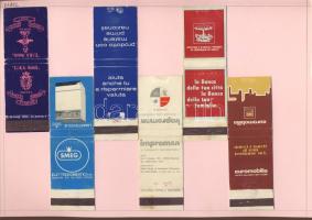 425 klf olasz gyufacímke szépen feldolgozva érdekességekkel