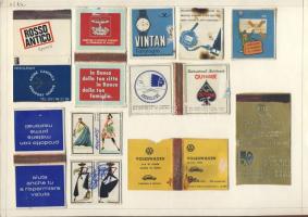 425 klf olasz gyufacímke szépen feldolgozva érdekességekkel