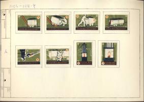 502 klf magyar gyufacímke szépen feldolgozva érdekességekkel