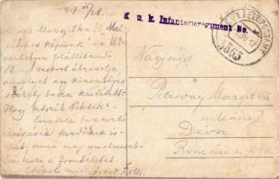 1917 Székelyudvarhely, Odorheiu Secuiesc; A 82-esek Vasszékelye / heroes monument of the 82th infant...