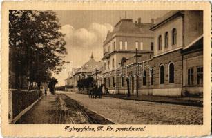 1915 Nyíregyháza, M. kir. posta hivatal. Kiadja Borbély Sámuel