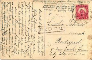 1926 Ózd, a Martin mű anyagszállító darui, rakodódaruk, iparvasút, vagonok + Bánréve-Miskolc 41. vas...