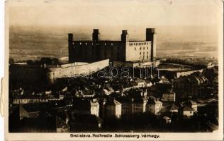 Pozsony, Pressburg, Bratislava; Várhegy / Schlossberg / castle (EK)