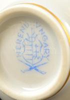 Herendi mini váza, kézzel festett, jelzett, hibátlan, m: 9 cm