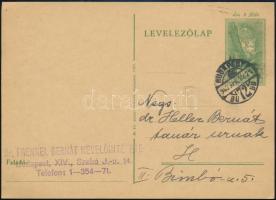 1907-1940 2 db jiddis nyelvű levél, az egyik Heller Bernátnak címezve