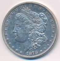 Amerikai Egyesült Államok 1878. 1$ Ag Morgan T:1-,2 USA 1878. Morgan Dollar Ag C:AU,XF Krause KM#110